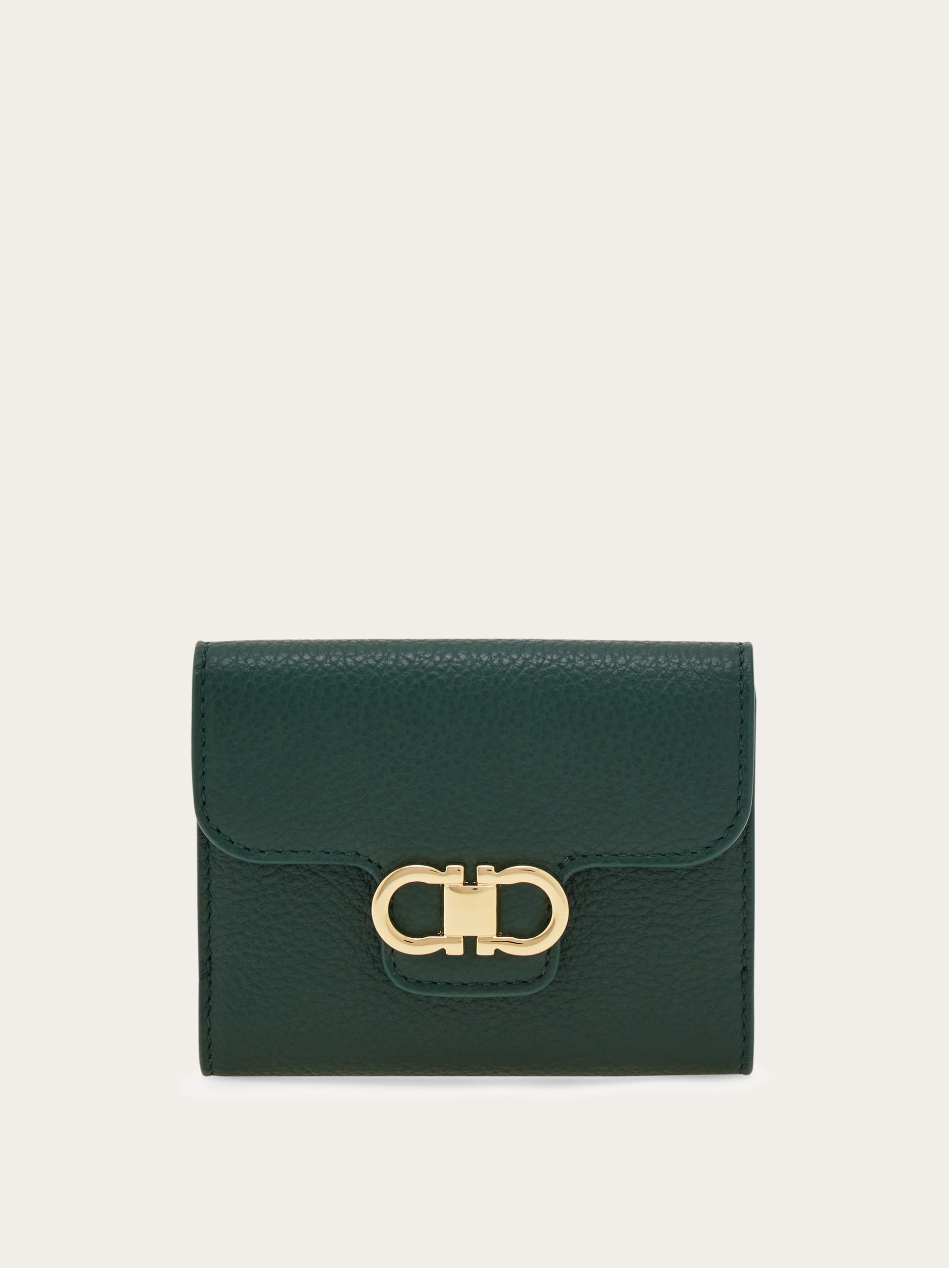Gancini compact wallet - Women | Ferragamo