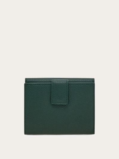 Salvatore Ferragamo ガンチーニ スタッズ 二つ折り財布 Salvatore Ferragamo サルヴァトーレフェラガモ ガンチーニ