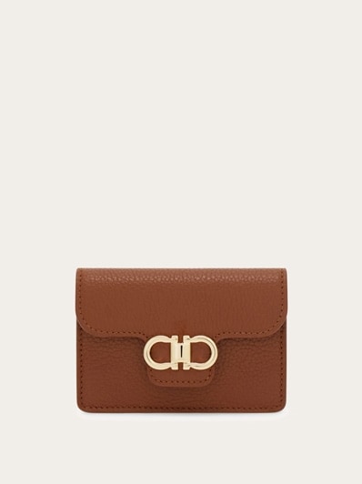 FERRAGAMO直営店 キーリング付きカードホルダー FERRAGAMO フェラガモ Salvatore Ferragamo カードケース カード