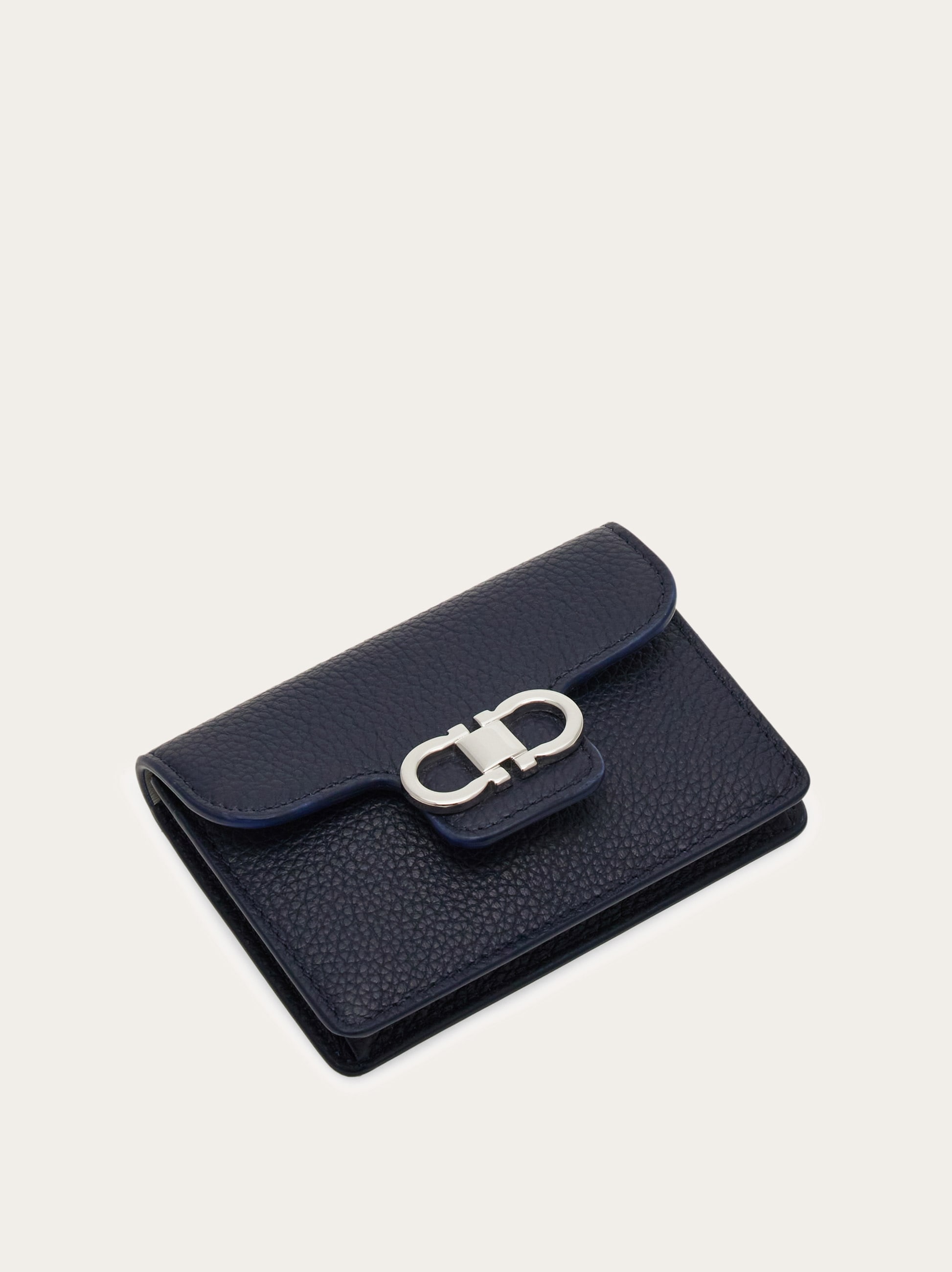 ★Ferragamo★\tレディース キーリング付 カードケース♪ キーリング FERRAGAMO(フェラガモ) カードケース・名刺入れ
