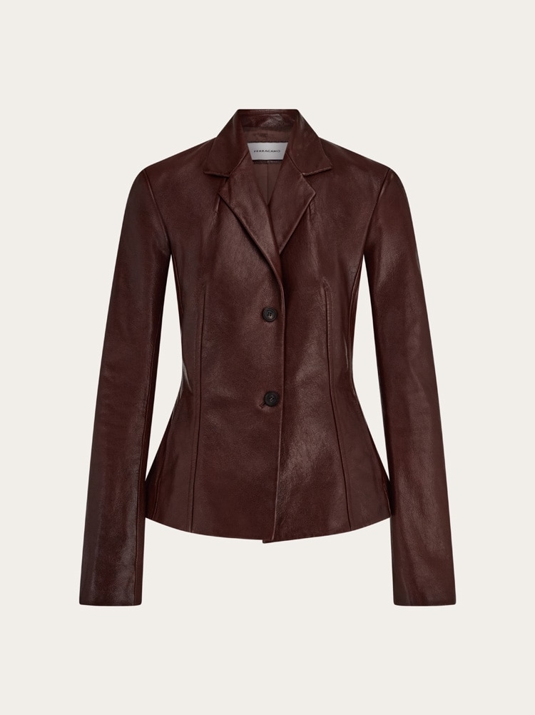 Veste en cuir Gallery image 1