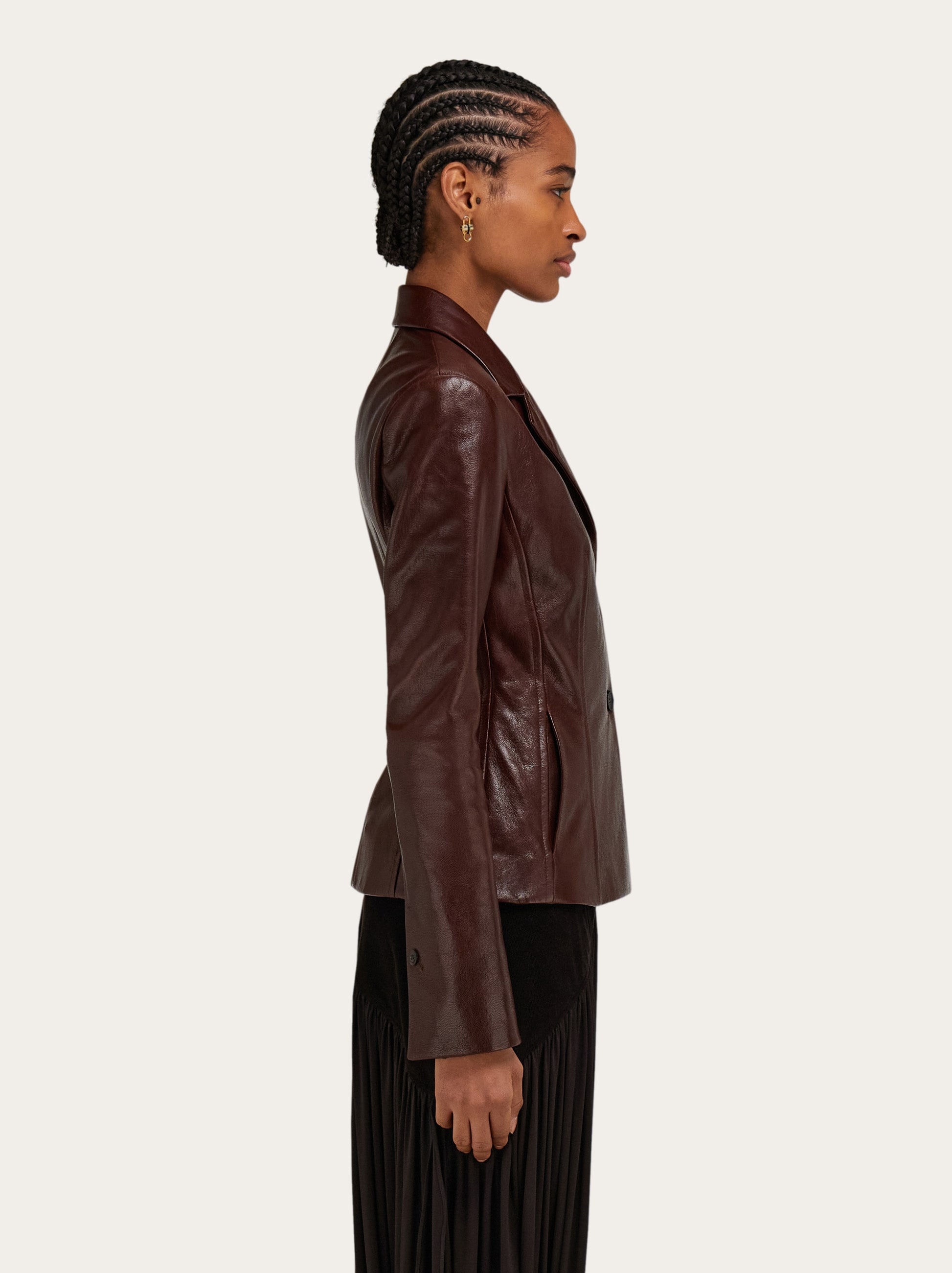 Leather jacket - Women | Ferragamo