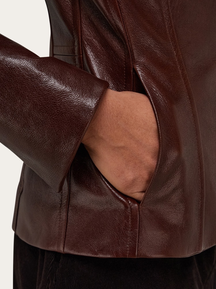 Veste en cuir Gallery image 6