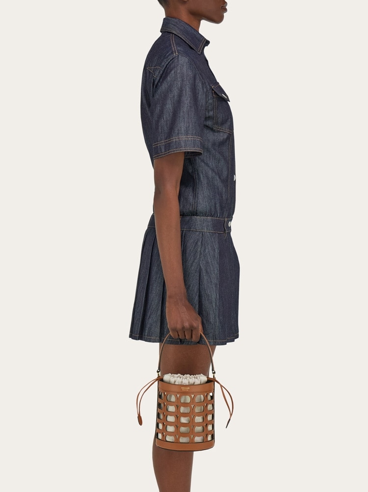 Gancini bucket bag (XS) Gallery image 7