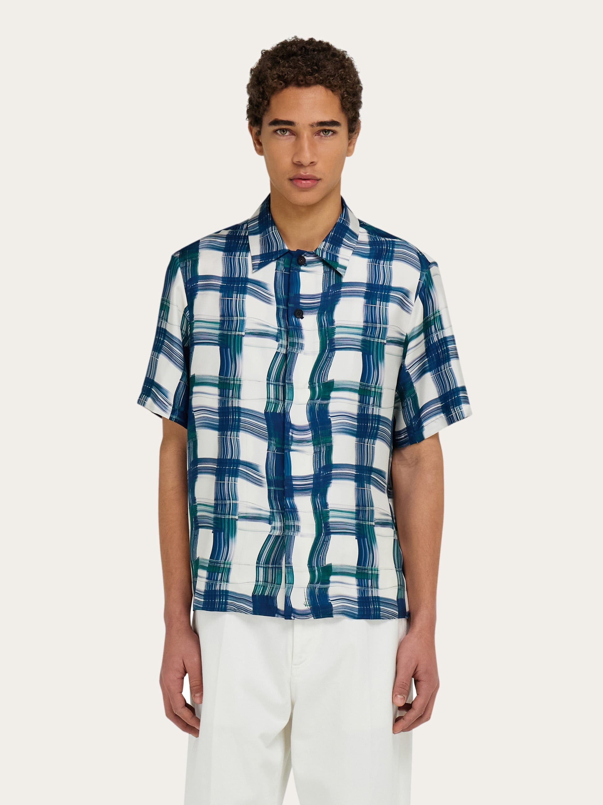 シルク シャツ - メンズ | Ferragamo