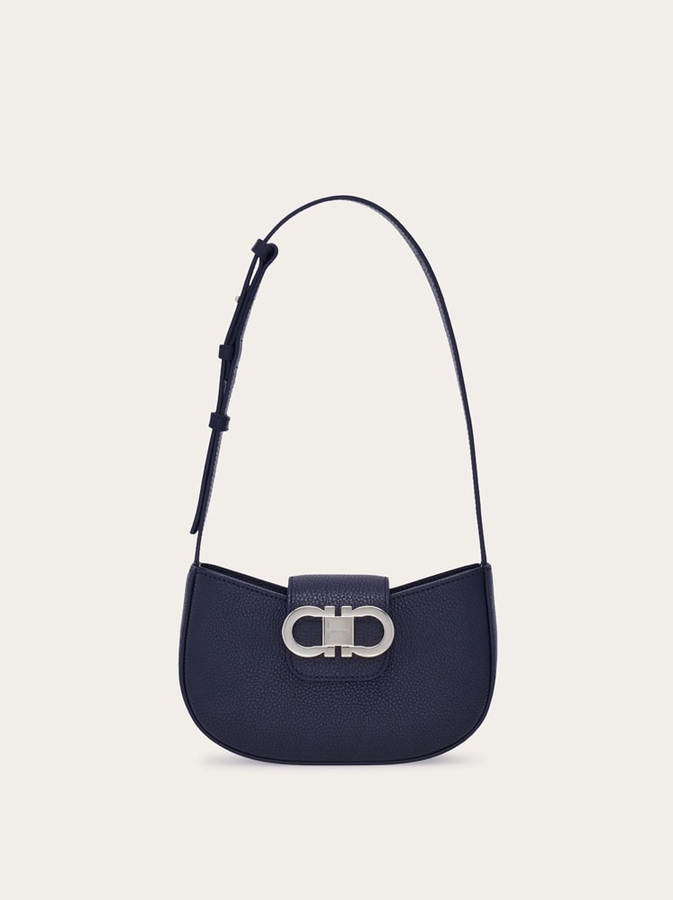 Double Gancini mini shoulder bag Gallery image 1