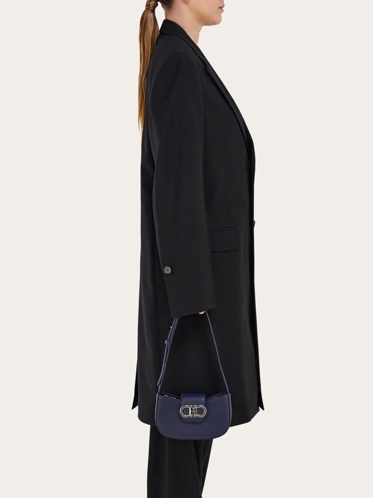 Double Gancini mini shoulder bag Gallery image 2
