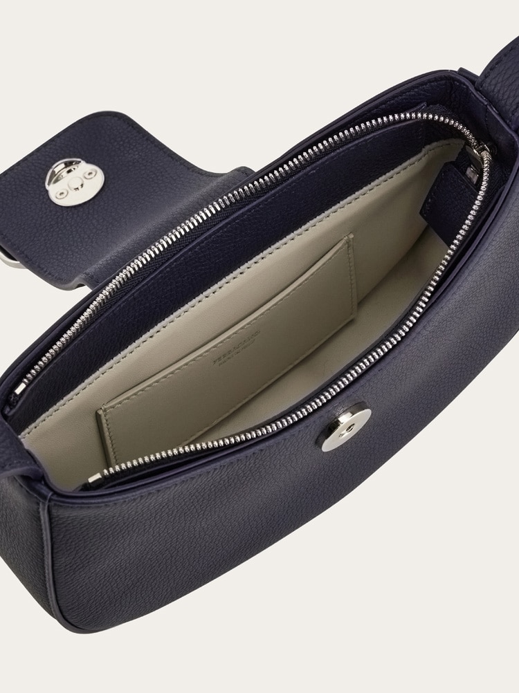 Double Gancini mini shoulder bag Gallery image 5