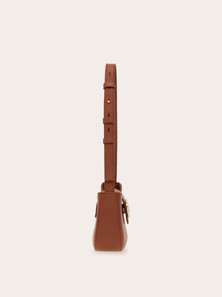 Double Gancini mini shoulder bag Gallery image 3