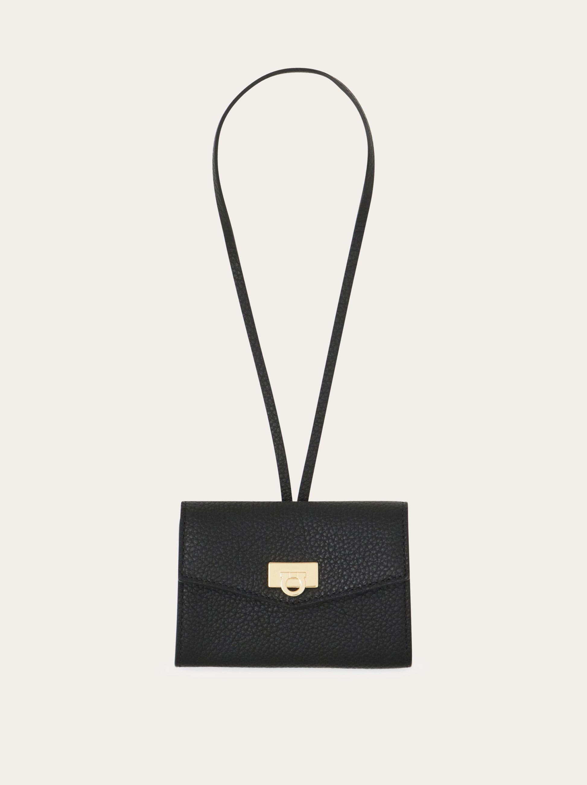フェラガモ コインケース カードケース ピンク レディース FERRAGAMO ウィメンズ レザー製 カードホルダー｜Ferragamo