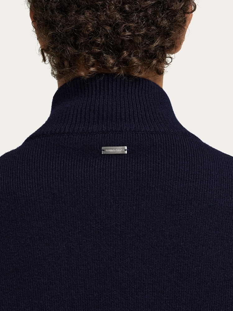 Knitted bomber jacket Gallery image 5