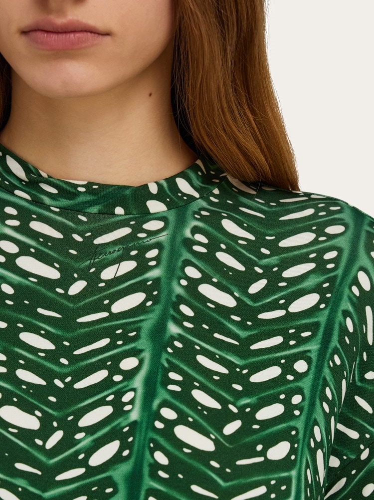 Mini dress with drape detail Gallery image 5