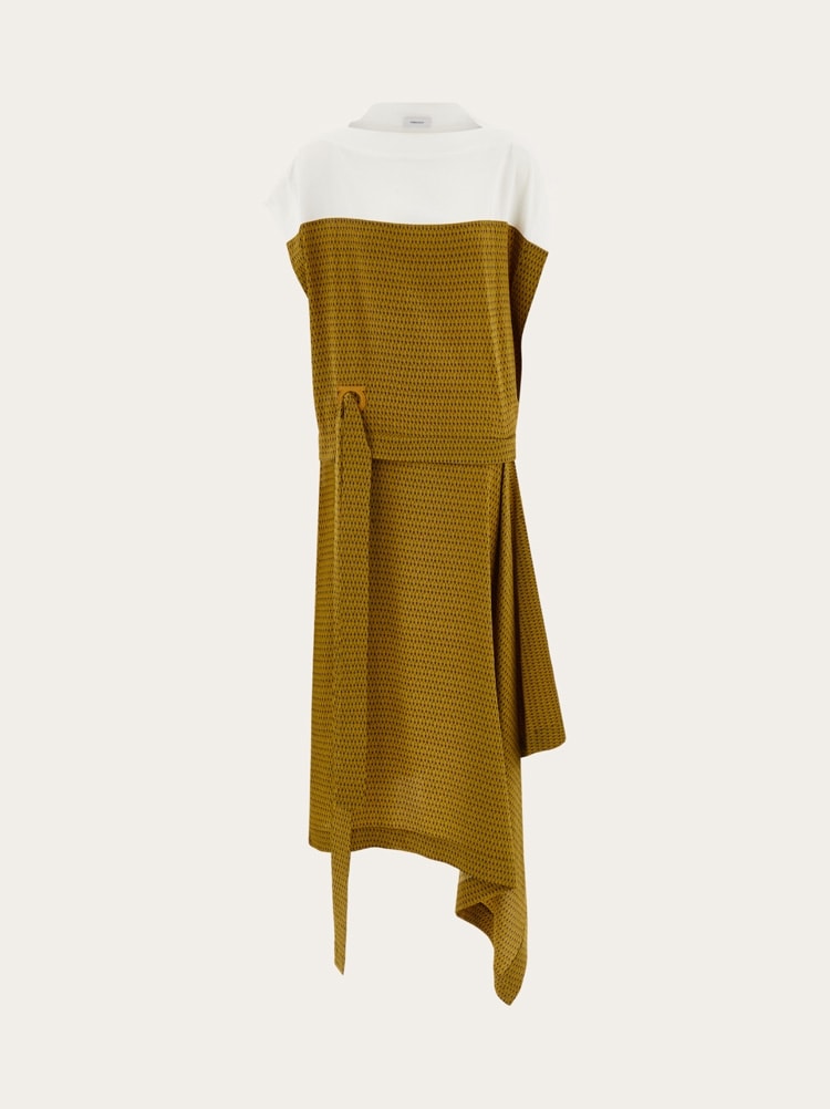 Sleeveless silk dress Gallery image 1