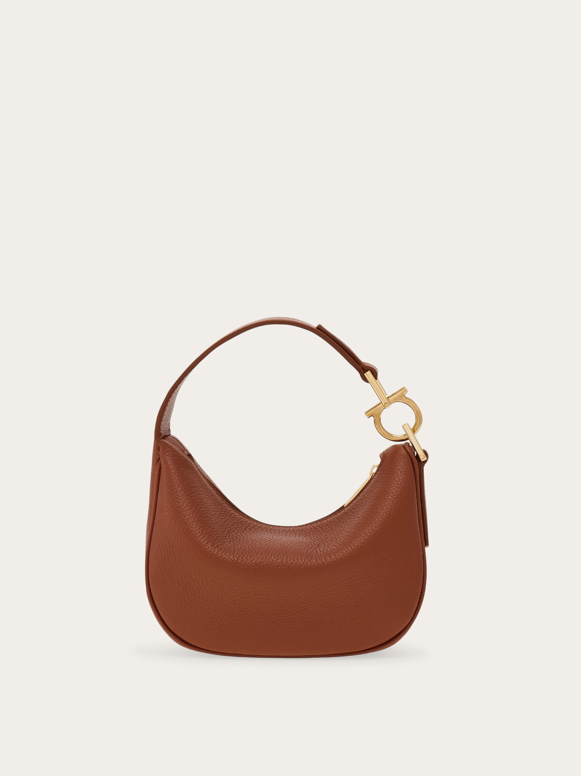 ハンドバッグ FERRAGAMO NORTH-SOUTH XS MINI HOBO BAG IN PONY HAIR North-South hobo bag (XS) - Women | Ferragamo