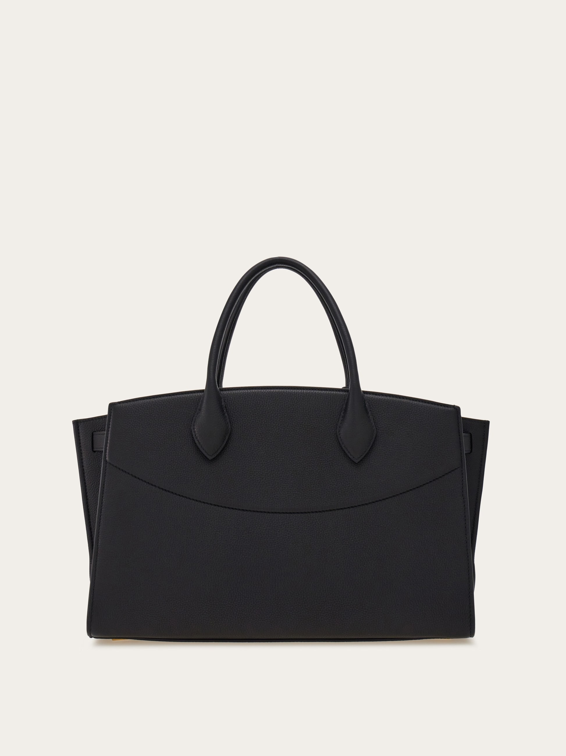 ハンドバッグ Salvatore Ferragamo Handbags Women Leather Black Salvatore Ferragamo Handbag