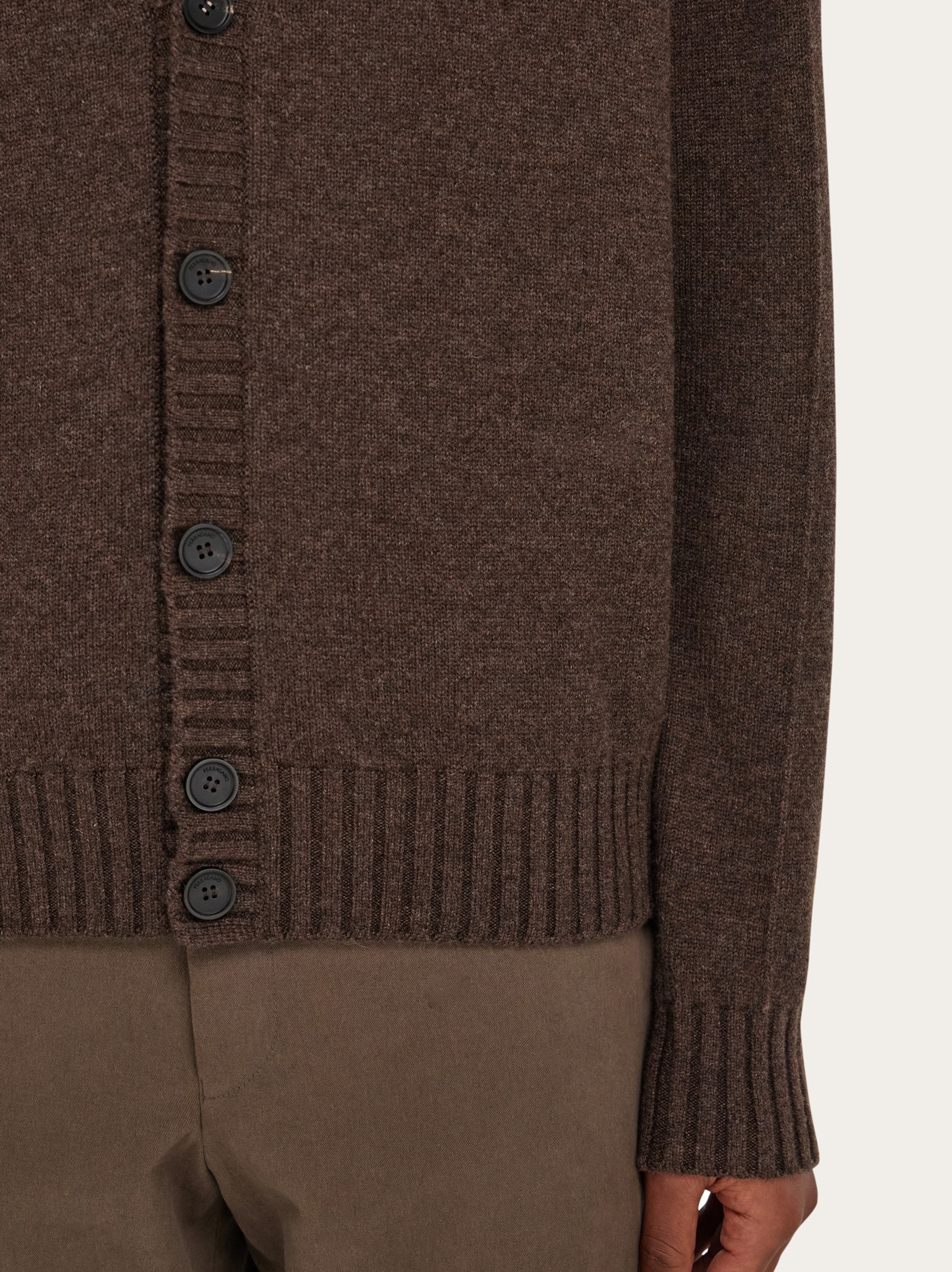 美品　Salvatore Ferragamo フェラガモ　カシミアカーディガン カシミア カーディガン - メンズ | Ferragamo