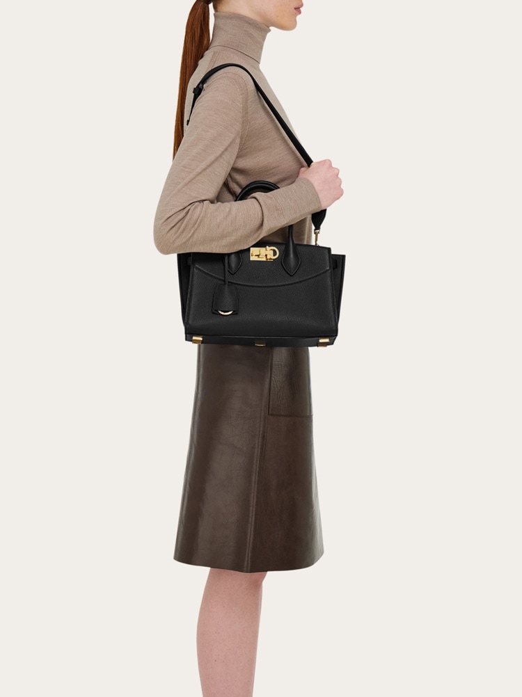 New Ferragamo Studio soft bag (M) Gallery image 3