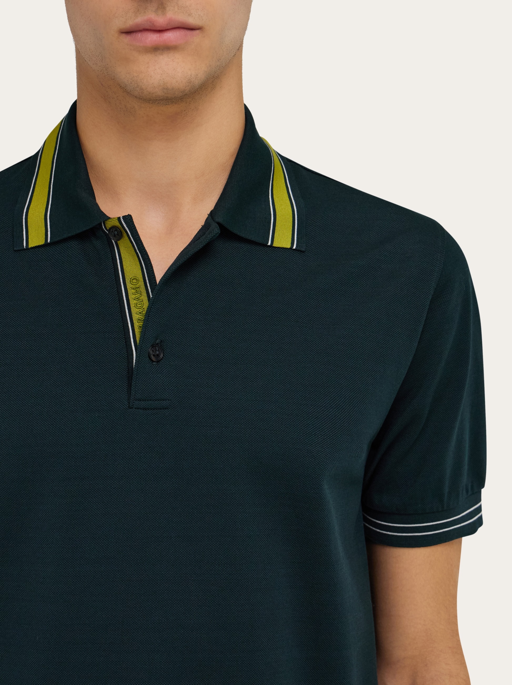 Short sleeve polo shirt - Men | Ferragamo