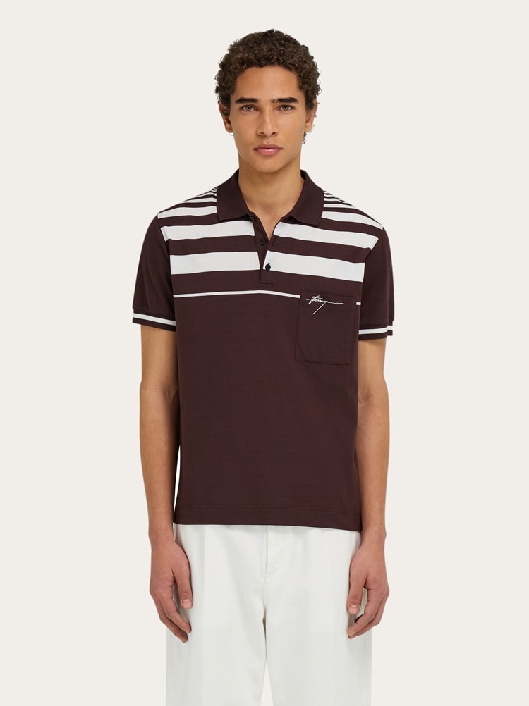 Polo con rayas Gallery image 2