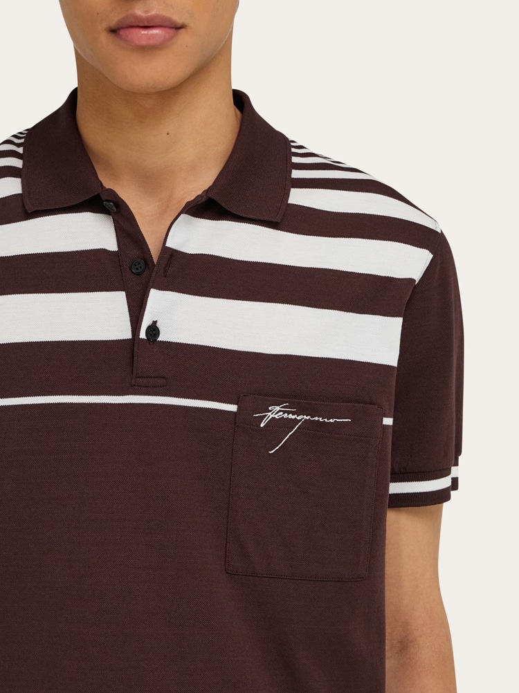 Polo con rayas Gallery image 4