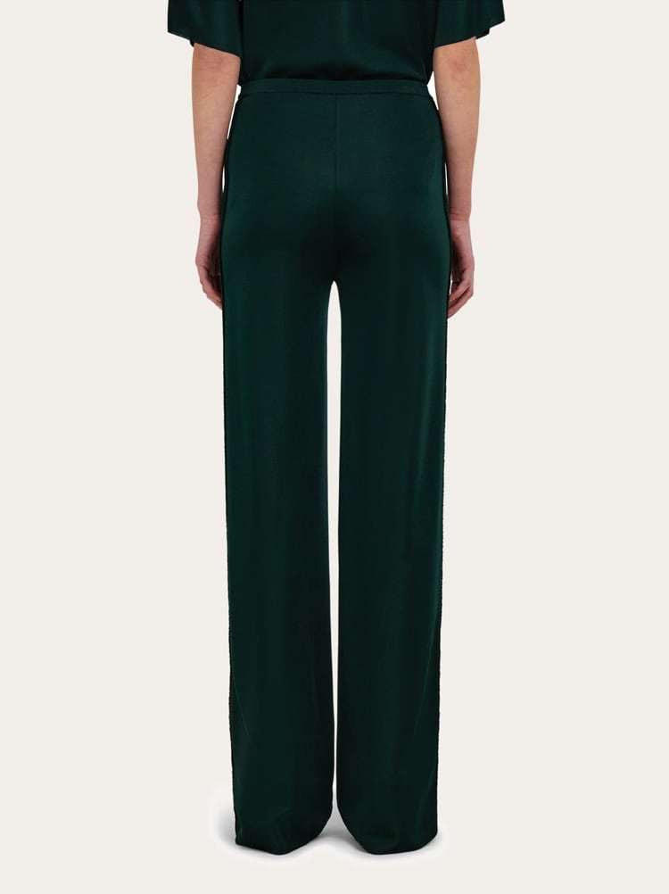 Knitted palazzo trouser Gallery image 4