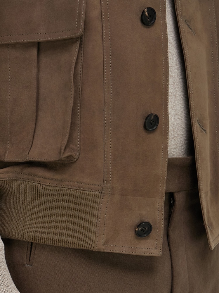 Nubuck gilet Gallery image 6