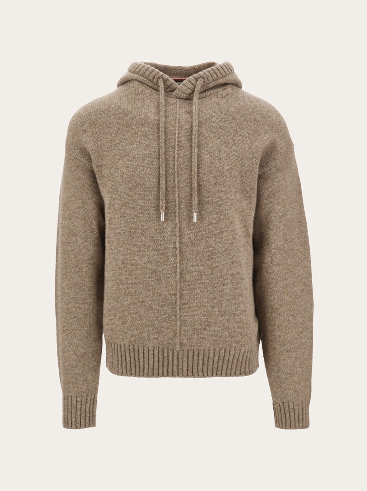 Hooded knit Gallery image 1