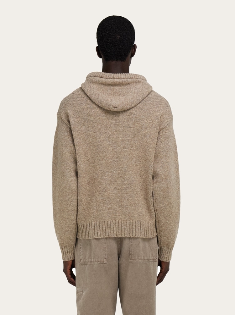 Hooded knit Gallery image 3
