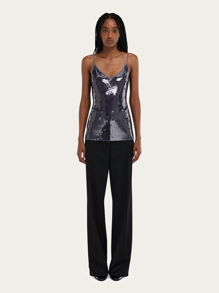 Sequined vest Gallery image 5