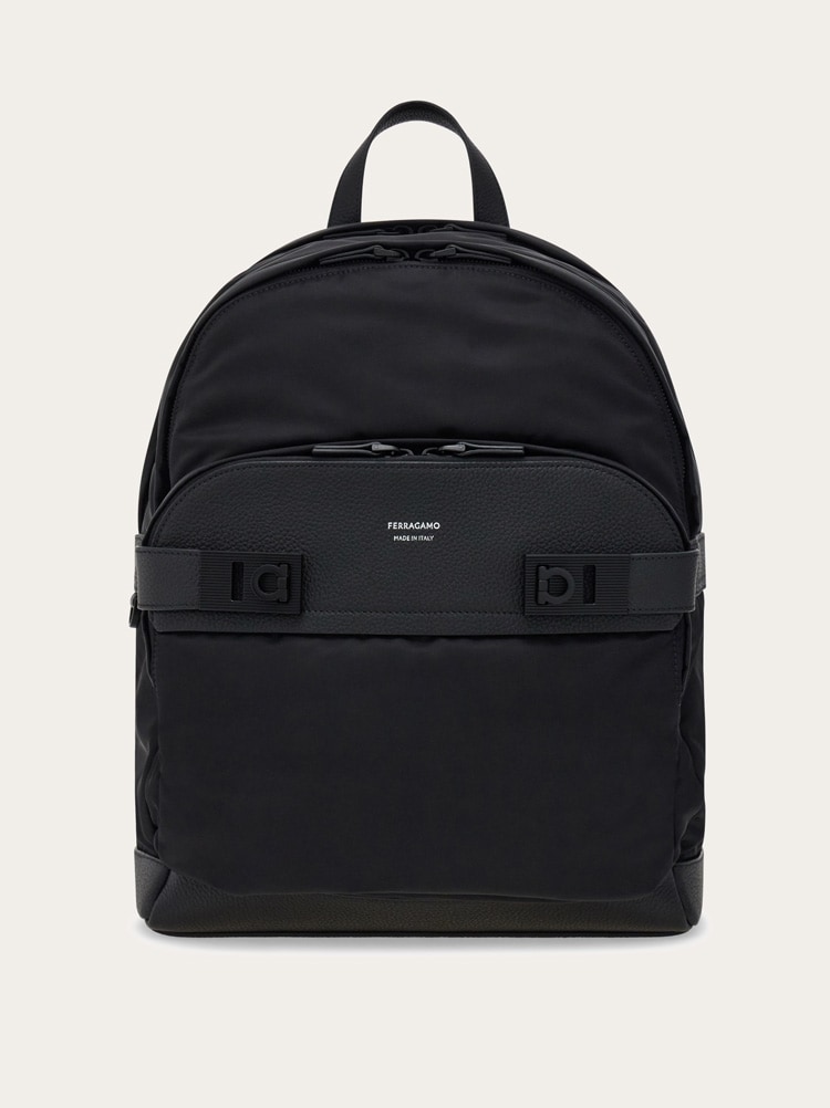 Backpack with Gancini buckles Gallery image 1