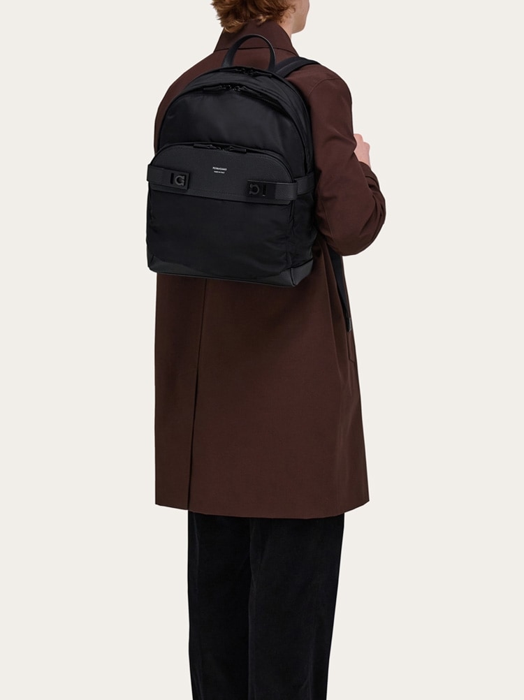 Backpack with Gancini buckles Gallery image 2