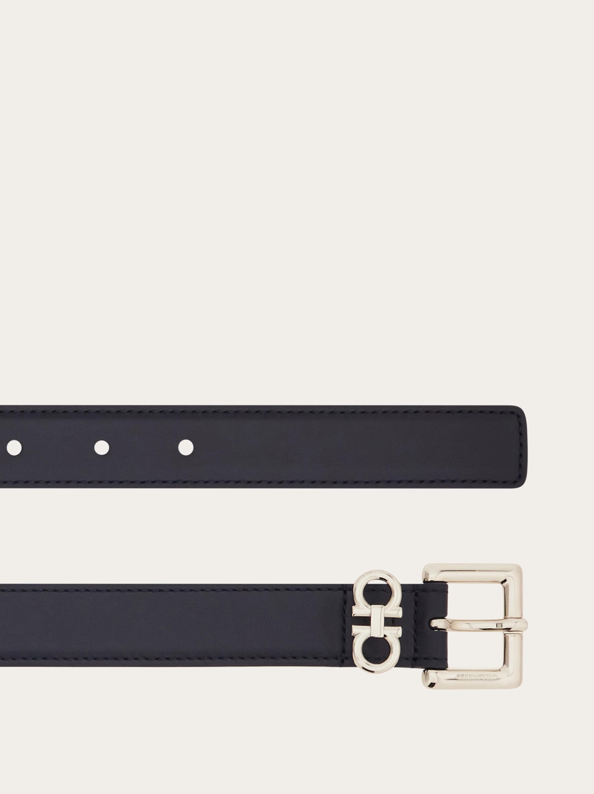 Double Gancini fixed belt - Women | Ferragamo