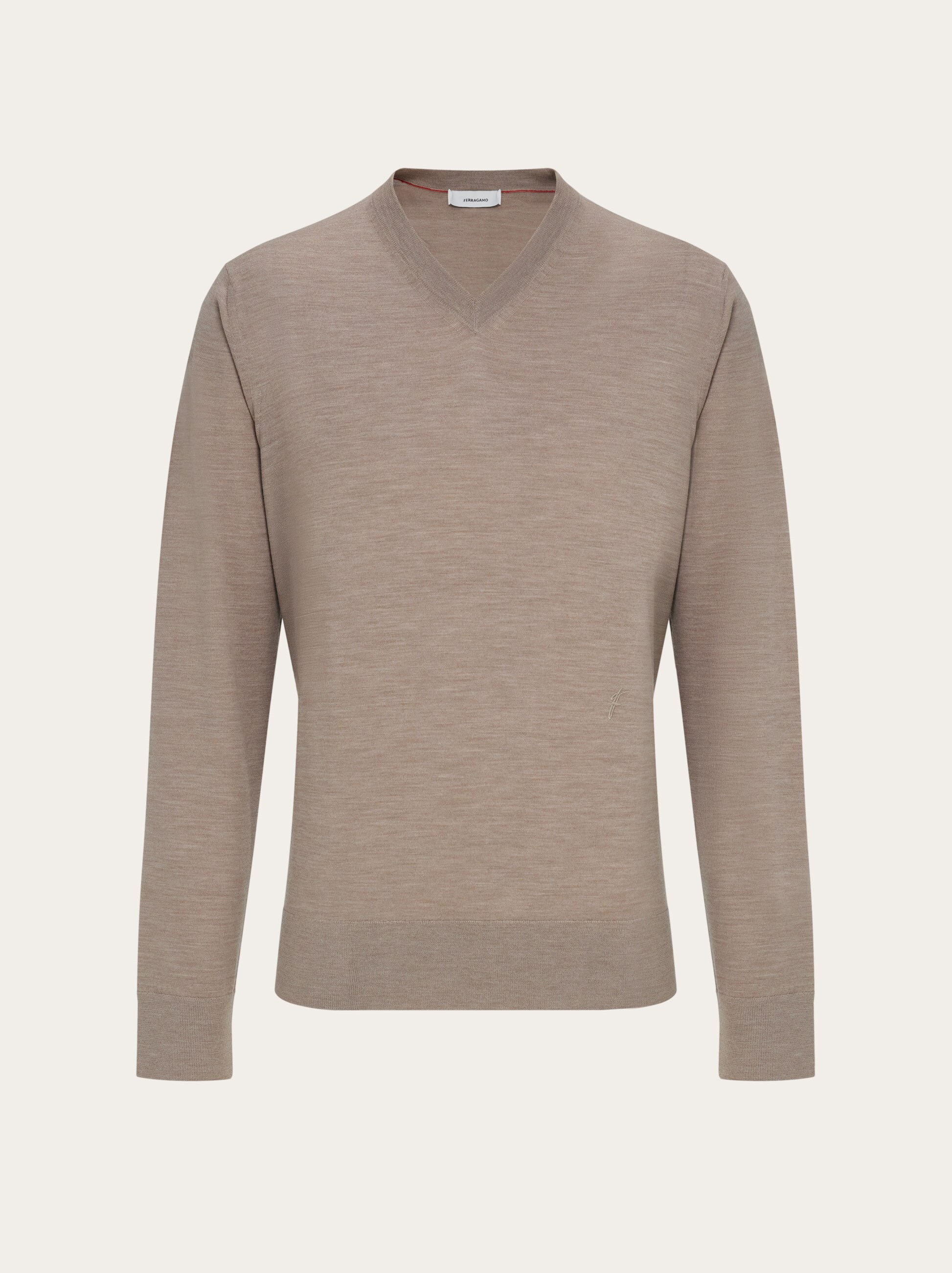 【送料&関税込】Ferragamo Graphite Virgin Wool Sweater 0400020573693?wid=900