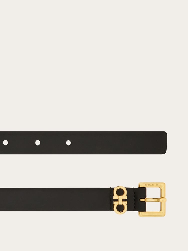 Ceinture fixe avec double Gancini Gallery image 2