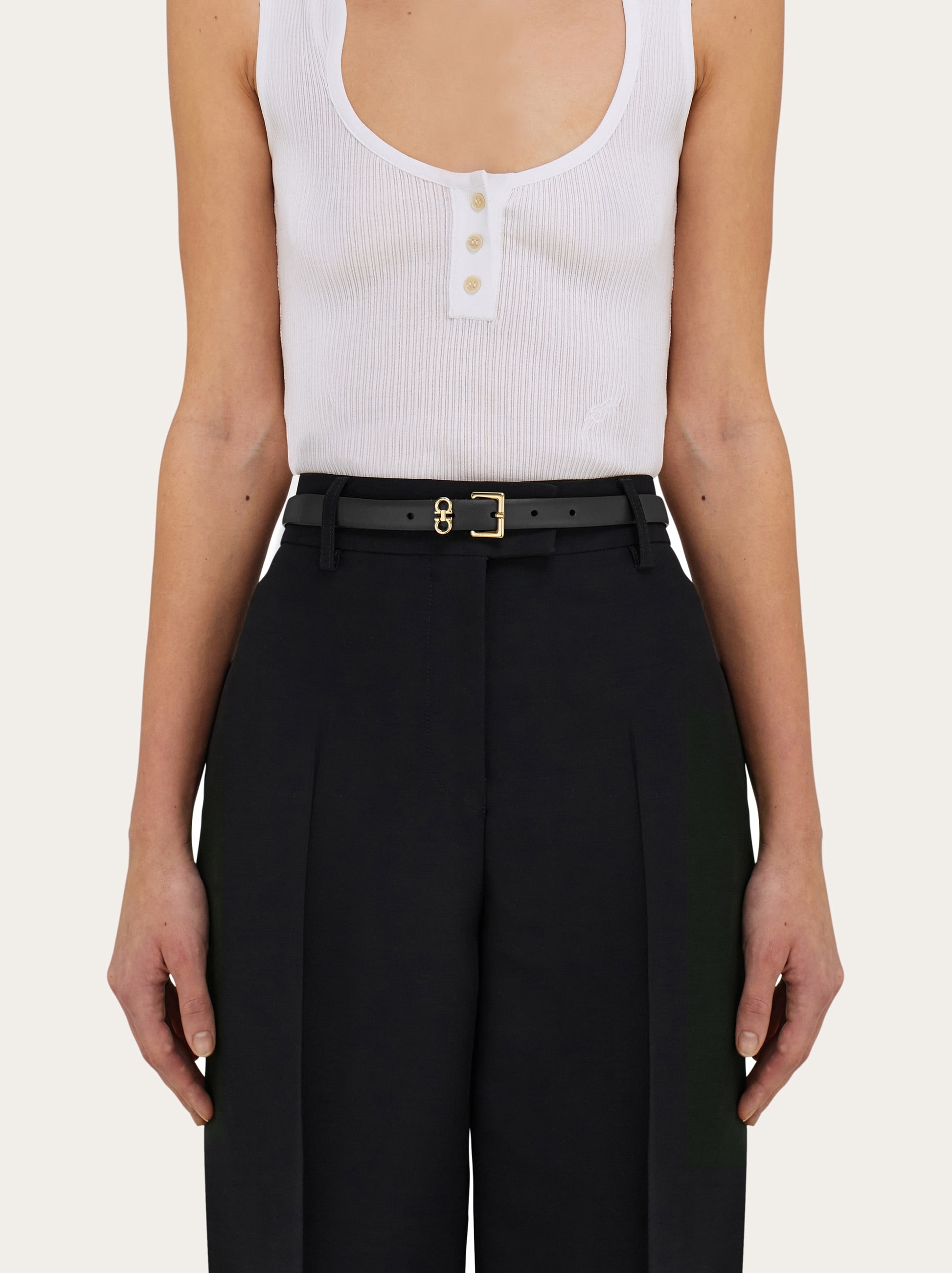 Fixed Gancini Belt - Women | Ferragamo
