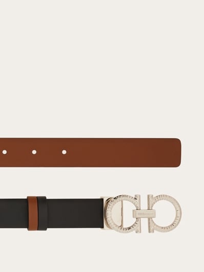【送料&関税込】Ferragamo Logo Belt Silk Pants FERRAGAMO Logo belt | Men's Accessories | Vitkac
