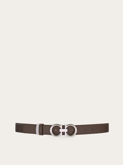 FERRAGAMO レディース カジュアルベルト 23 0294 003 0771068 Salvatore Ferragamo Gancini Women's Reversible Belt 23 0294