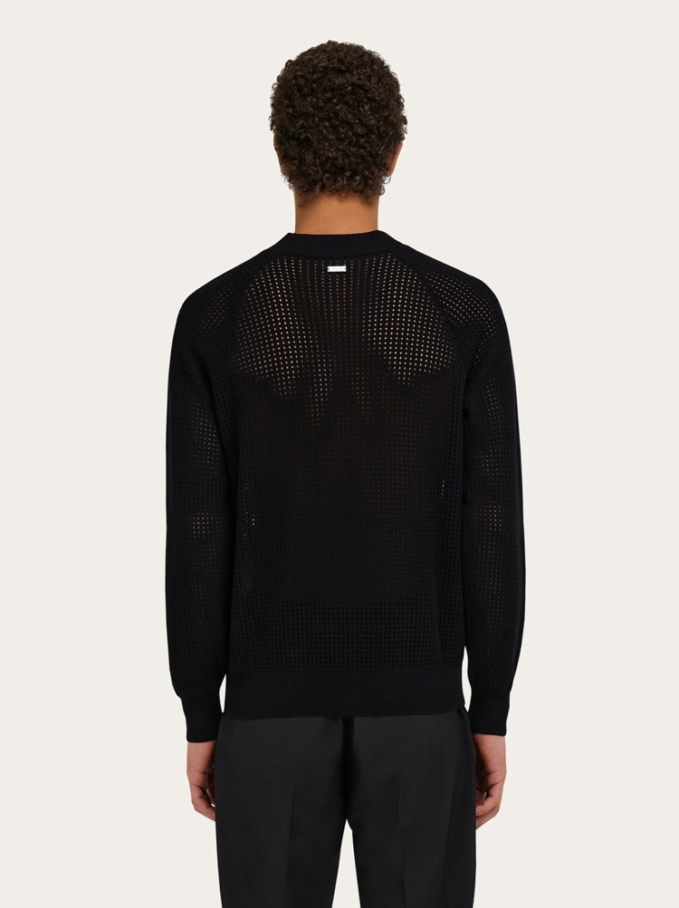 Open knit sweater Gallery image 3