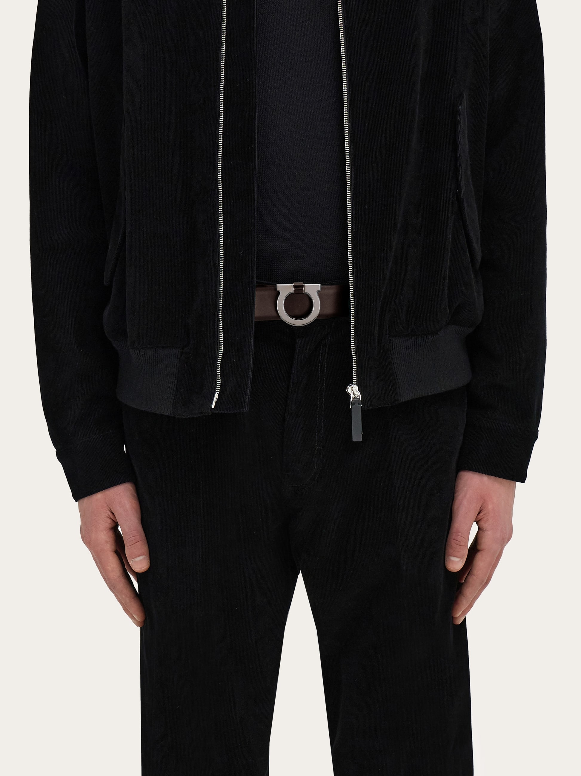 Reversible and adjustable belt - Men | Ferragamo