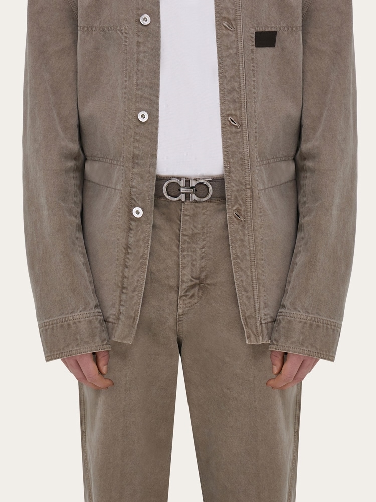 길이 조절이 가능한 리버서블 간치니 벨트 Gallery image 4