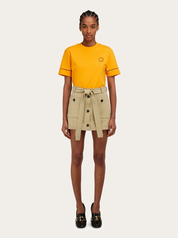 Mini skirt with applied pockets Gallery image 6