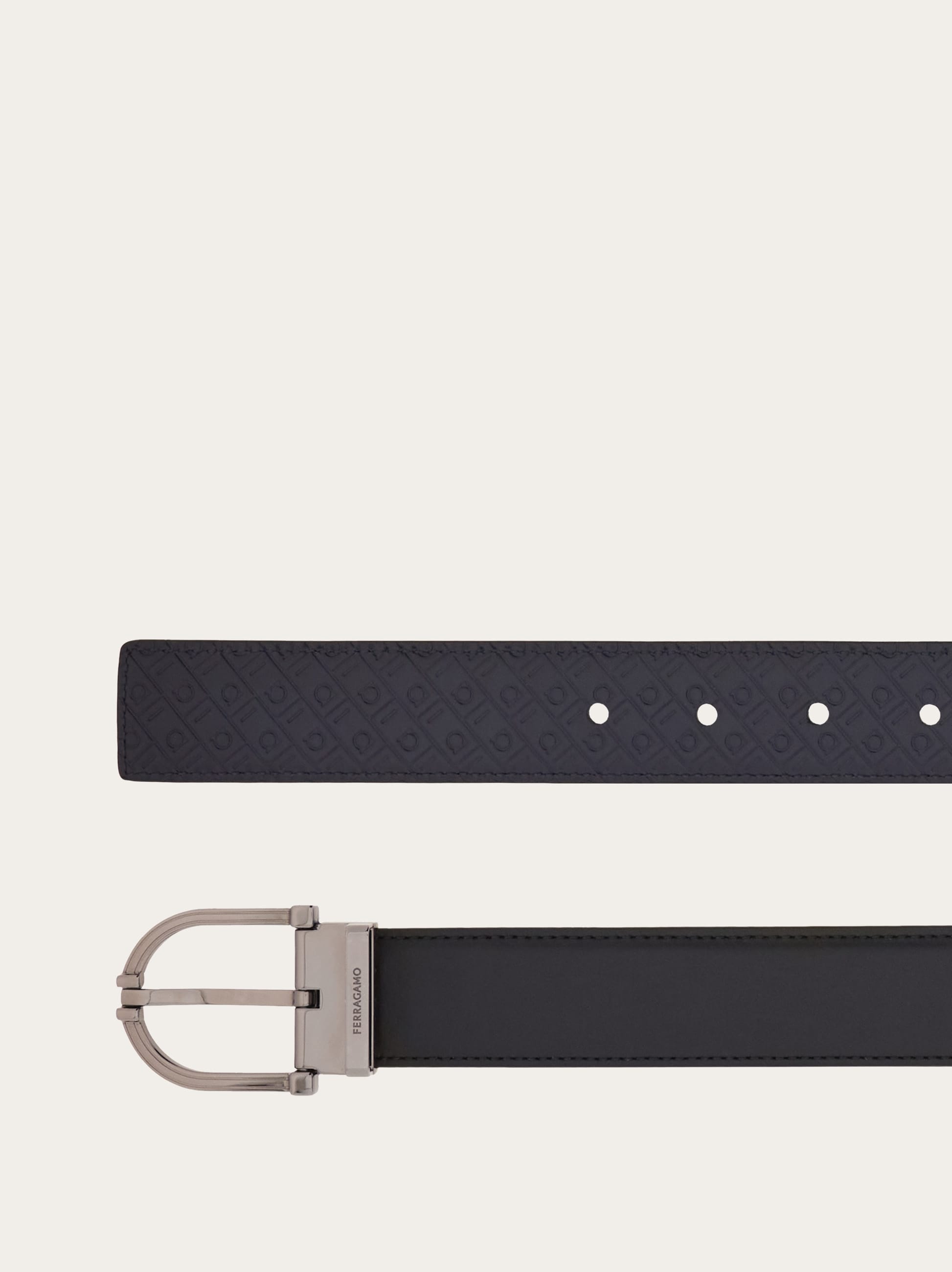 Reversible and adjustable belt - Men | Ferragamo