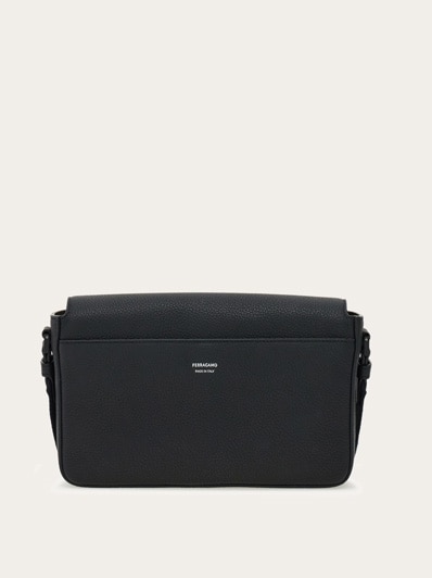 ショルダーバッグ FERRAGAMO Men Shoulder bag Black 760508 NERO Ferragamo Men's Firenze Shoulder Bag - Black | Coggles