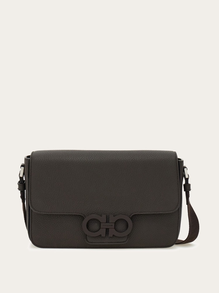 Bolso messenger doble Gancini Gallery image 1