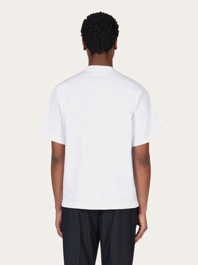 6万取引突破★UPS速達便利用！【FERRAGAMO】11C466_Tシャツ 6万取引突破☆UPS速達便利用！【FERRAGAMO】11C466_Tシャツ