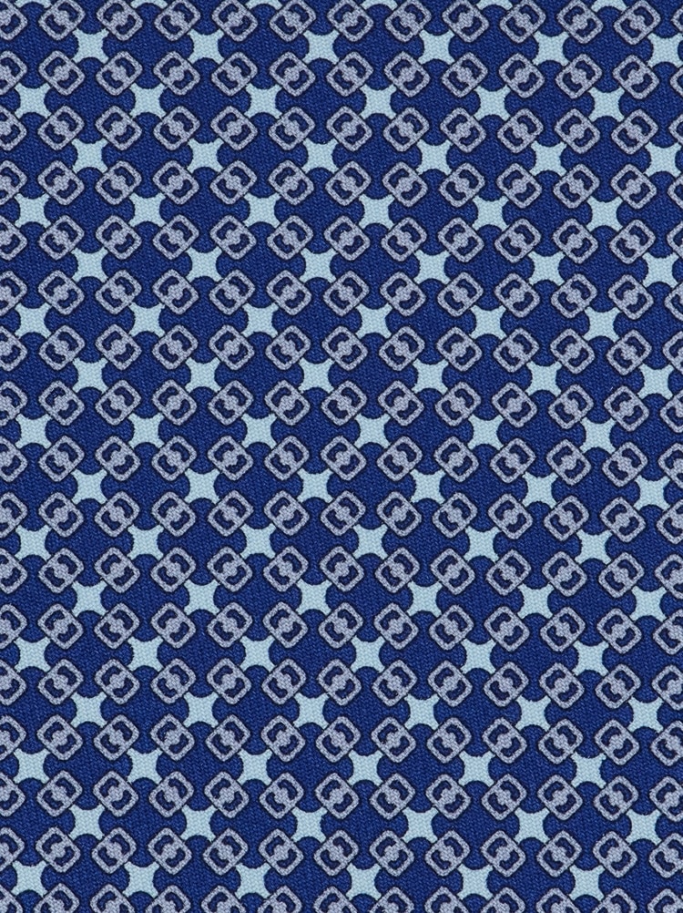 Vara buckle printed silk tie Gallery image 2