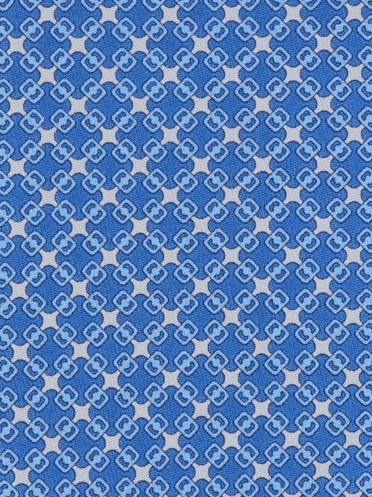Vara buckle printed silk tie Gallery image 2
