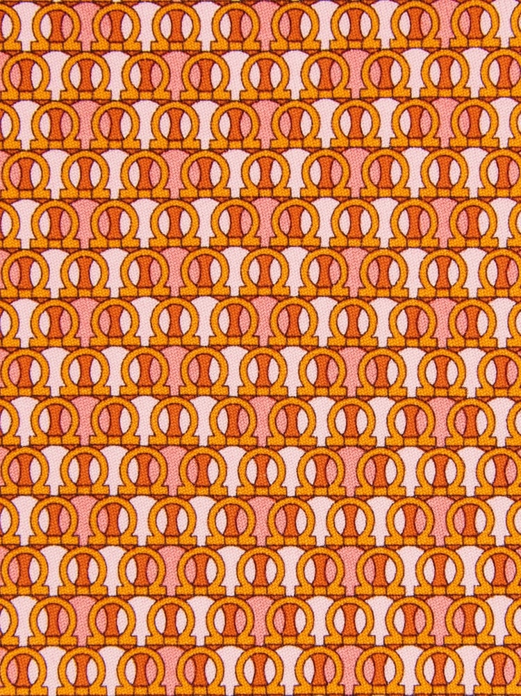 Polka dot print silk tie Gallery image 2