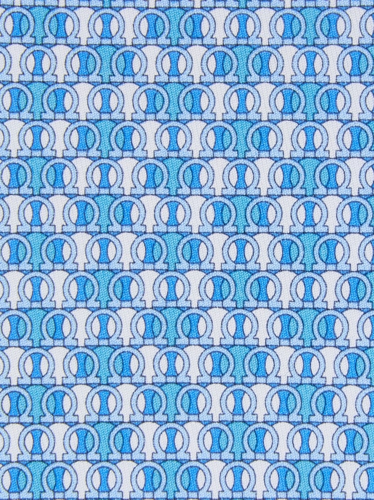 Polka dot print silk tie Gallery image 2