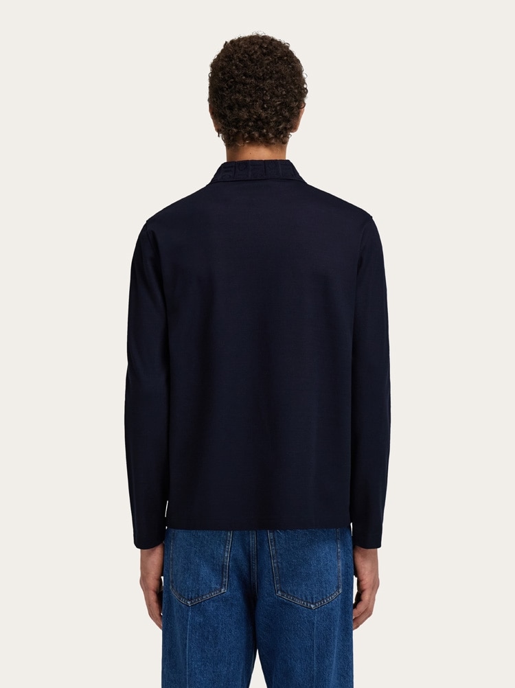 Long sleeved polo shirt Gallery image 3